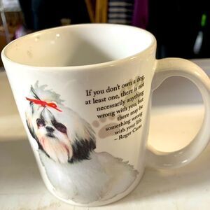 Shih Tzu Dog Coffee Cup Mug 8oz no chips